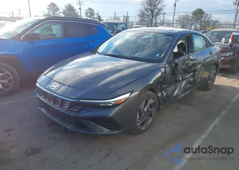 2025 Hyundai Elantra Sel Convenience z USA, uszkodzony, nr VIN KMHLS4DGXSU923647